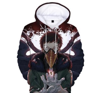 China 3D animation customized parride cartoon trend pullover casual and comfortable hoodie for sale