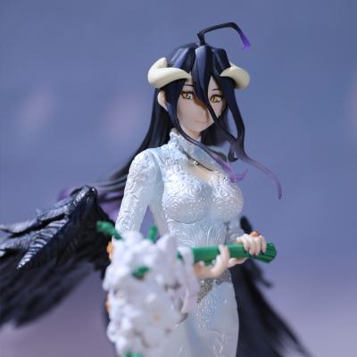 China 26cm Beautiful Wedding Girl Dress Funny Anime Figure PVC Collectible Model for sale