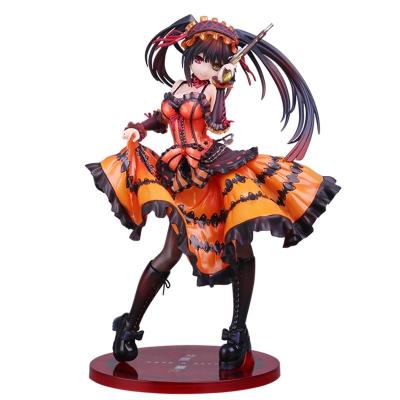 China 23cm Funny Anime Figure Model Decorations Toys Gift Anime Figure PVC Kurumi Tokisaki Collectible Girl for sale