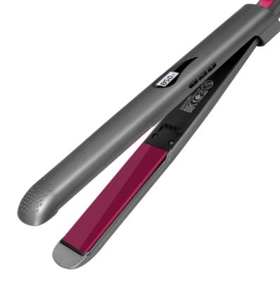 China Household With Temperature Adjustment Portable Hair Straightener Splice Ceramic Coating Hair Straightener for sale