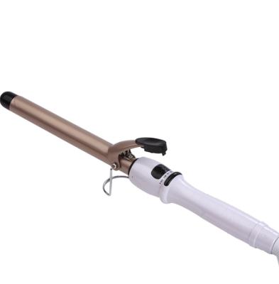 China High Quality Ceramic Photo Studio Portable Easy Turning Professional Wave Ceramic Lazy Curling Iron for sale