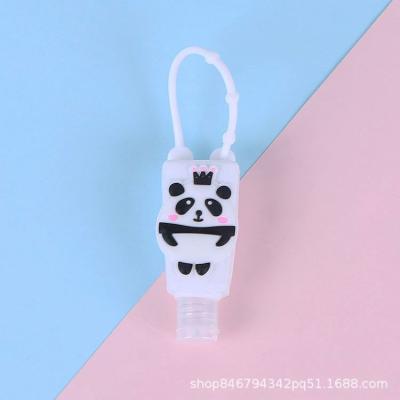 China Gift Packaging Latest Sublimation Hand Sanitzer Holder Key Chain With High Click for sale