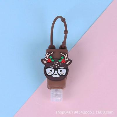 China Gift Packing Factory Blank Hand Sanitzer Holder Key Chain With Bottle With High Quality for sale