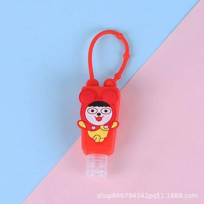 China Hot Sale Custom Gift Wrapping Hand Sanitzer Holder Key Chain With Quality Assurance for sale