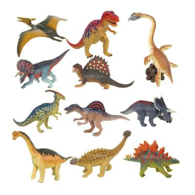 China Educational Building Toy 3D Dinosaur Puzzle Dinosaur T-Rex Triceratops Tyrannosaurus Brachiosaurus Stegosaurus Ankylosaurus Pterosaur for sale