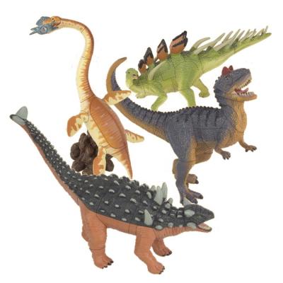 China Building Toy 3D Dinosaur Puzzle Plesiosaurus Carnotaurus Gather Kentrosaurus Euoplocephalus Model for sale