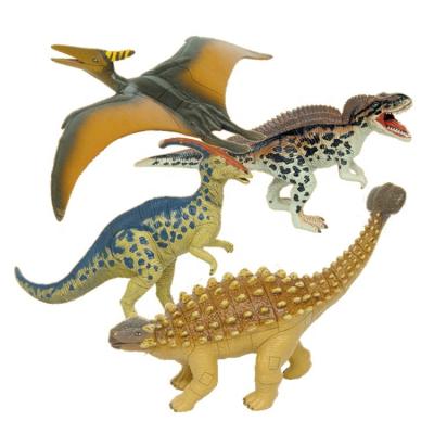 China Building Toy 3D Ankylosaur Puzzle Pterosaur Block To Collect Dinosaur Toy Acrocanthosaurus Parasaurolophus for sale