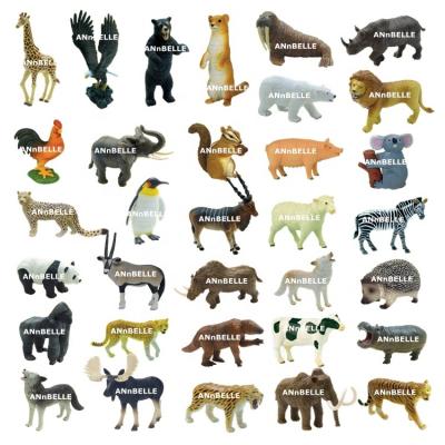 China Construction Toy 3D Animal Puzzle 3D Animal Model Assemble Animal Toys Capsule Give Away Educational Toys for sale