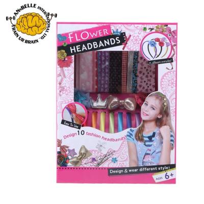 China Jewelry Making Headbands Kit Hair Accessories DIY Make Your Own Headbands 12x10cm for sale