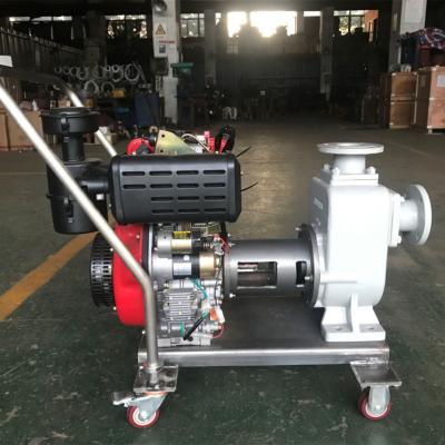 China CYZ-A mobiele centrifugale pomp met dieselmotor Te koop