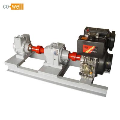 China YB-serie Rotary Vane Pump met dieselmotor Te koop