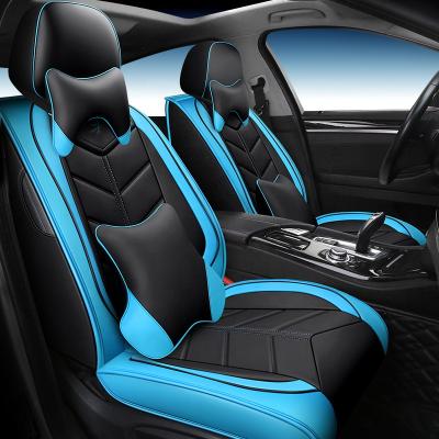 China Eco-friendly all-weather leather car seat covers 9d car seat cover for full set of sports car seat covers for sale