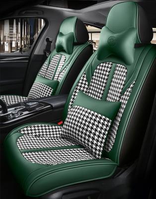 China Custom Waterproof Car Leather Universal Car Seat Cover Wholesale Water Proof Cotton Sear Cover For Most Sedan SUV for sale