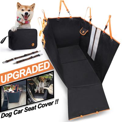 China Water Make 100% Waterproof Pet Car Seat Cover 900D Non-Slip Dog Seat Cover Car Seat Cover For Pets Resistant for sale