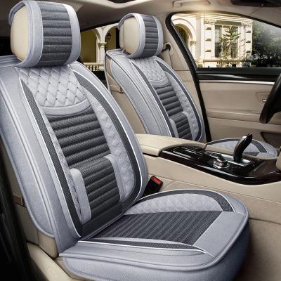 China Eco-friendly pvc leather car seat covers full 4 seasons 5d seat cover car seat covers for business for sale