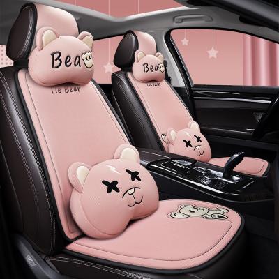 China Cute Seat Covers Car Fitted Most Cars Covers Tire Track Retail Styling Auto Car Vehicle Seat Protector Seat Cover Universal for sale