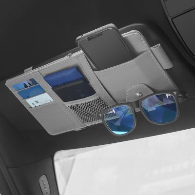 China Convenient Car Organizer Bag Wallet Car Storage Bag and Pen Holder Certificate Card Holder Glass Holder for sale