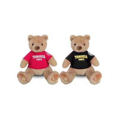 China Plush Stuffed Bear With T-shirt Toy Good Quality Promotional Custom Plush 16cm Or Customize Plush, Plush Zhidesign NC; JIA Unisex for sale