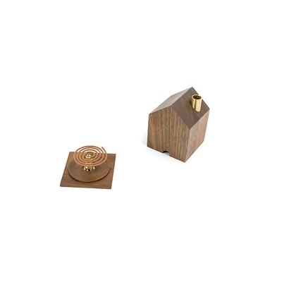 China 100% Eco-friendly Medium Size Wooden Censer Diffusers For HomeDecor And Meditation for sale