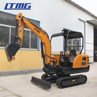 China Building Material Shop LTMG Hydraulic Excavator 2 Ton Mini Digger CE Certificate Approval Equip Air Conditioner Auger Attachment for sale