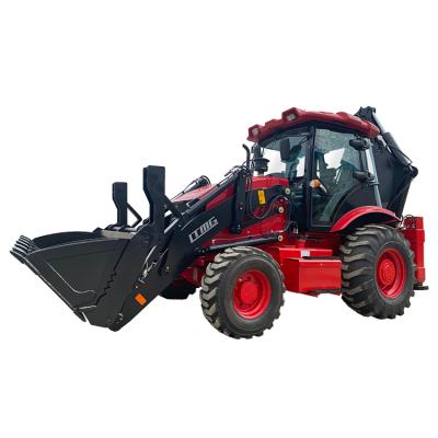 China LTMG BLT388 Farms Tractor Loader and Backhoe with Mower Hydraulic Backhoe Loader Rock Breaker Backhoe Loader for Sale for sale