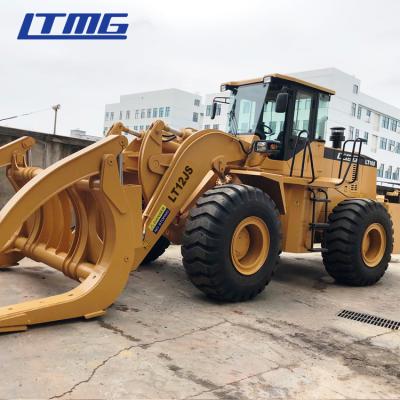 China LTMG Hotels Log Loader 5 Ton 12 Ton 15 Ton 20 Ton Fossil Oil Steel Pipe Tube Clamp Timber Lumber Log Tackle Log Loader for sale