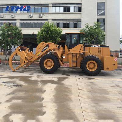 China Construction worksÂ   10 Ton 12 Ton Log Woods Front End Loader With Trailer For Sale for sale