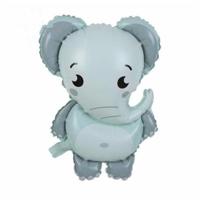 China 2021 Gift/Decorations/Festival Toys/Elephant Shaped Lovely Animal Helium Foil Balloon for sale