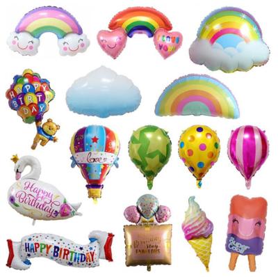 China Baby Birthday Party Kids Girls Boys Balloons Place Party Games Happy Birthday Foil Balloons for sale