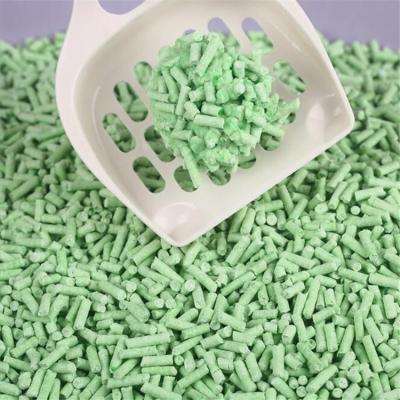 China Sale Factory Price Viable Hot Fresh Tofu Green Tea Cat Litter for sale