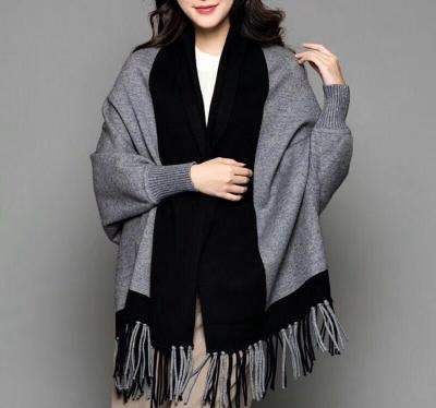 China Shawls Knit Scarf Elegant Fashionable Long Pashmina 2021 New National Lady Fashionable Women's Scarves for sale