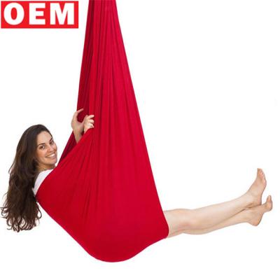 China Factory Good Quality Custom Wholesale Price Contemporary Indoor Outdoor Kids Soft Hammocks Knit Swing Chair Toy Hammock for sale