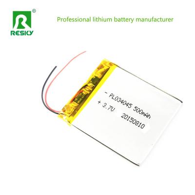 中国 デジタル リチウムポリマー電池 304045 3.7V 500mAh PCB付きリポ電池 販売のため