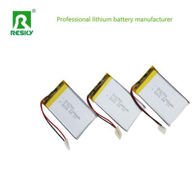 China Oplaadbare lithium-polymer batterijcel 503759 3.7V 1200mAh voor hondentrainer Te koop