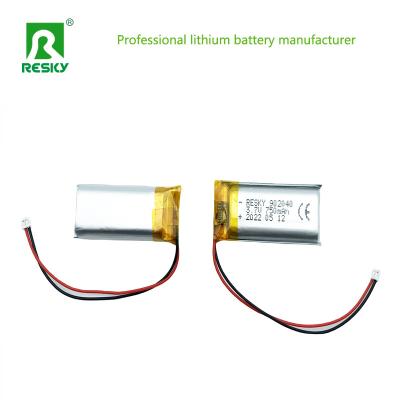 중국 902040 102040 리?? 폴리머 셀 충전 3.7V 750mAh 미용 기기 판매용