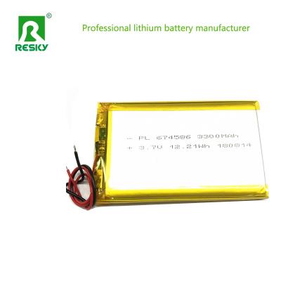 Chine Cellule de batterie polymère au lithium portable 104060 3000mAh 3.7V 4.2V à vendre