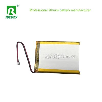 China 505573 Lithium-Ionen-Polymerzelle 2500mAh 3.7V 7.4V für Medizinprodukte zu verkaufen