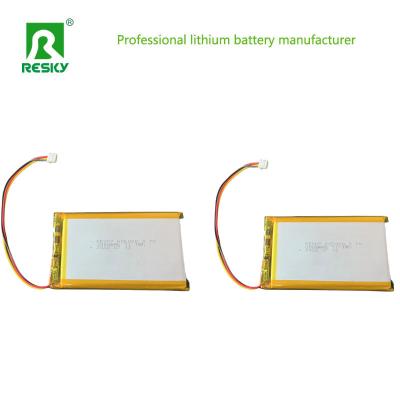 中国 605080 リチウムポリマー バッテリー パック 3.7V 7.4V 3000mAh リチャージ可能なリポ バッテリー 販売のため