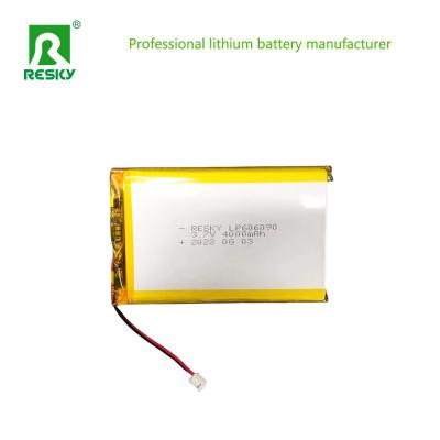 China 606090 Lithium-Polymer-Batteriezelle 3,7V 4000mAh Leistung Li-Ionen-Li-Polymer-Batterie zu verkaufen