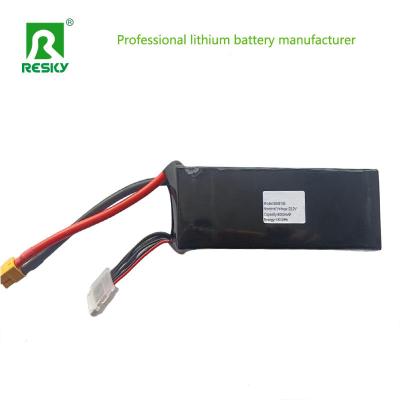 China Lightweight RC Lithium Battery 22.2V 2600mAh 6s 35c Lithium Polymer Batteries for sale