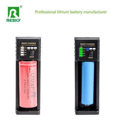 China 1.2V oplaadbare batterijlader Ni-MH Ni-CD Smart 1 slot USB Smart Charger Te koop