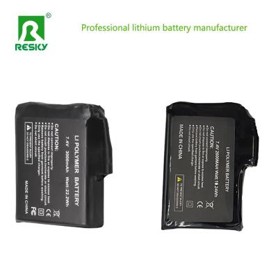 China Gloves Heated Lithium Ion Battery 3.7V 3600mAh 1s2p 103450 Lipo Batteries for sale