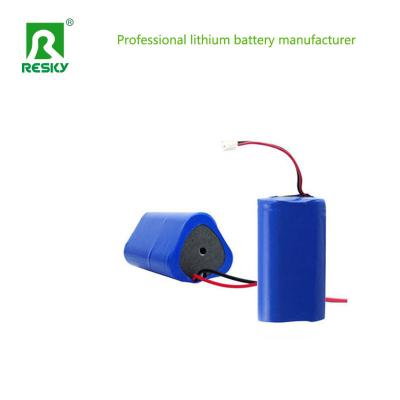 China 18650 Lithium Ion Battery Pack 3s 11.1v 2600mAh For CCTV Camera for sale