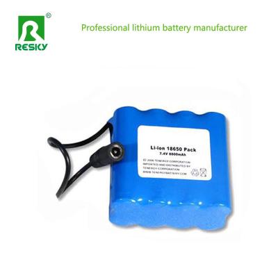 China Paquete de batería de litio 18650 4s2p 14.8V 4400mAh en venta