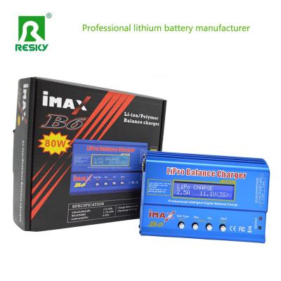 China Imaxb6 RC Lipo Balance Charger 80W 1-6A For 2-6s Lithium Polymer Battery Pack for sale