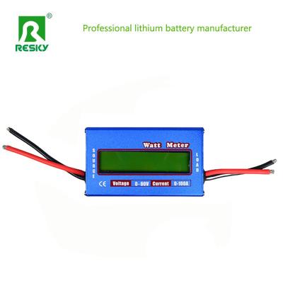 China 60V Gleichstromzähler RC Zubehör 100A Digital Wattmeter Für RC-Lithiumbatterien zu verkaufen