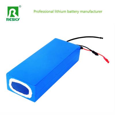 China Li-ion Lithium Ion E Bike Battery Pack 24V 18ah Fast Charging for sale