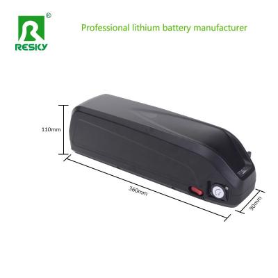 China Hailong Li-ion Lithium Ion E Bike Battery 36V13ah Niet giftig Te koop