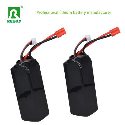 Κίνα ΡΚ Drone μπαταρία ιόντων λιθίου 25c 35c 7.4v 14.8V 4200mAh προς πώληση