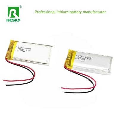 China Lithium-Polymer-Batteriezelle 602040 702040 802040 902040 102040 Lipo-Batterien zu verkaufen